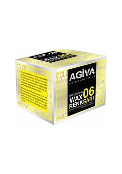 Agiva Hairstyling Color 06 Wax Sarı 120 G