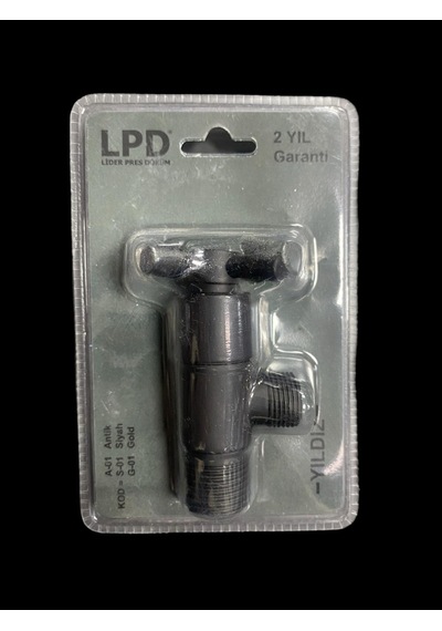 Lpd Koç Ara Musluk Siyah Lüks Krm0605