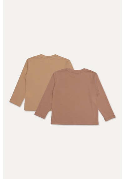 Funfair 2'li Çocuk Sweatshirt 251bsc-s10.e Bej