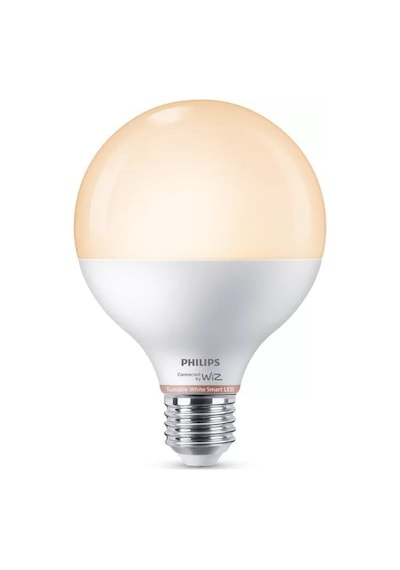 Philips Smart Lighting Led Globe Ampul G95 E27 75w Eşdeğer Rgb - Google Home, Alexa, Homekit Ve Matter Uyumlu Çok Renkli