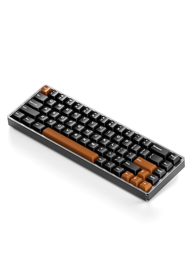 Akko Mod68 He Misty Black Brown %65 Astrolink Magnetic Switch 8k Hz Hall Effect Hotswap Argb Kablosuz İngilizce Mekanik Gaming Klavye