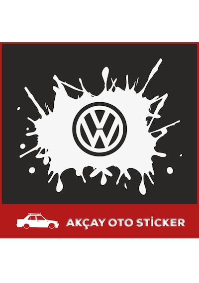 Volkswagen Çamur Sticker Volkswagen Sticker Arma Sticker