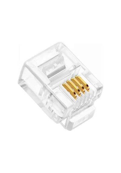 Telefon Soketi 6p/4c 100'lü Paket
