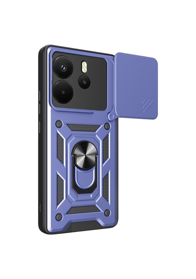 Note 14 4g Pars Lens Yüzüklü Silikon - Lacivert