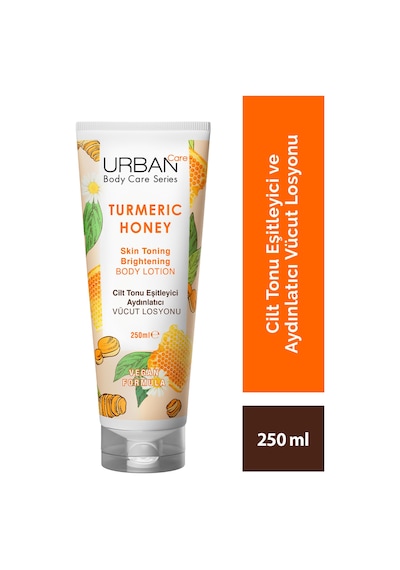 Urban Care Turmeric Honey Cilt Tonu Eşitleyici ve Aydınlatıcı Vücut Losyonu 250 ML