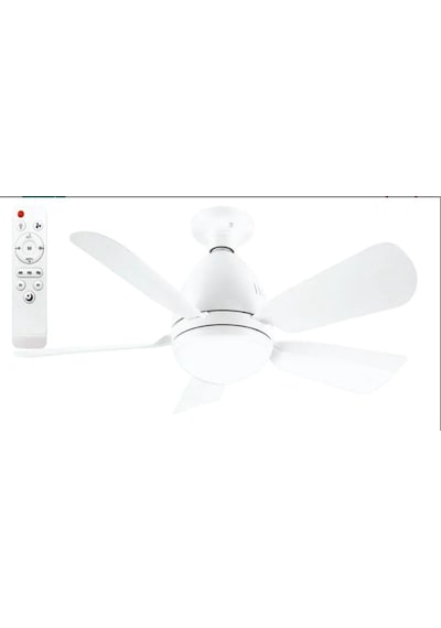 Helios Hs-9301 Vega 25w 5 Pervaneli Led Işıklı Tavan Vantilatörü 1 Adet