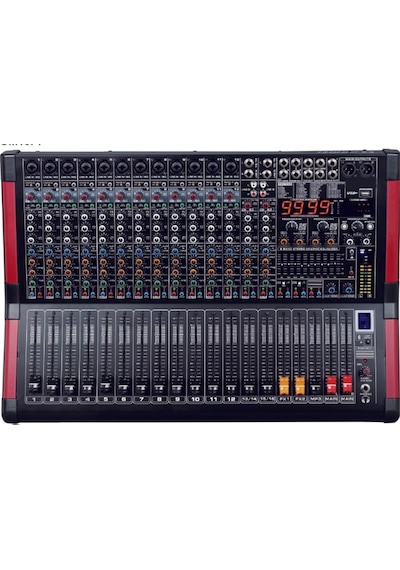 Odo Md-16m299-9 16 Kanal Çift Efektli 2x900 Watt Anfili Power Mikser
