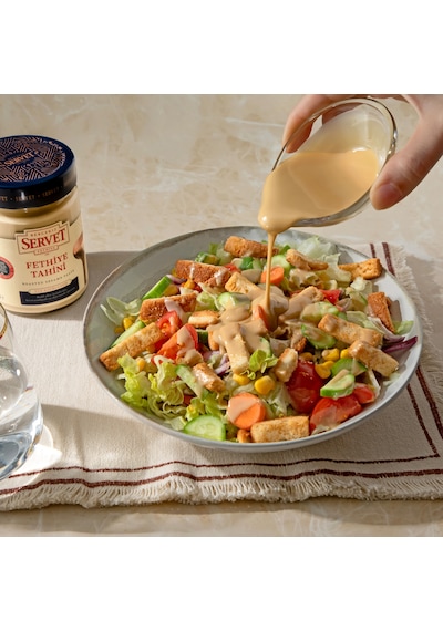Servet Tek Kavrulmuş Taze Servet Tahini - 300g