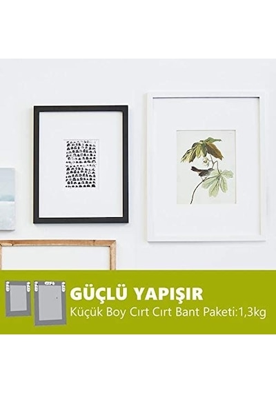 3M Command 17202 Küçük Boy Cırt Bant (3 Çift)