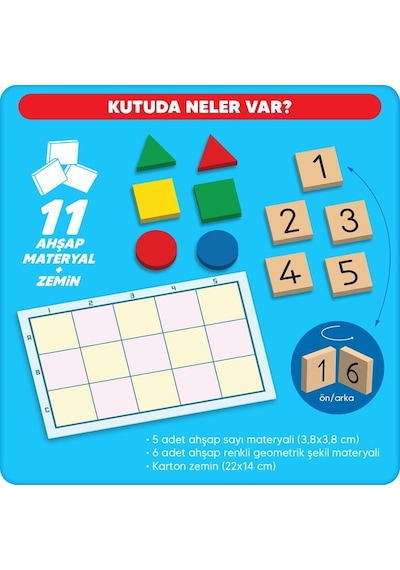 Adeda Gelişimsel Aktivite Seti 4-7 Yaş