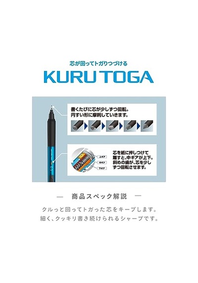 Uni M5ks1p.37 Mitsubishi Kalem Mekanik Kalem Kurutoga Ks 0.5mm Açık Gri