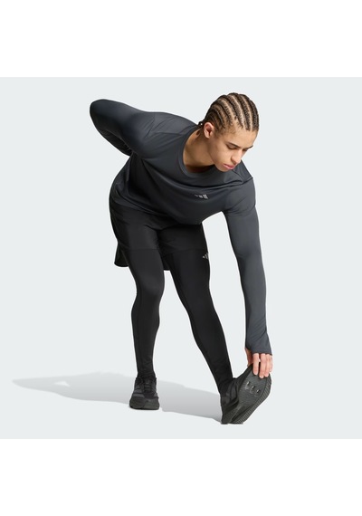 Adidas Adi365 Running Essentials Erkek Uzun Kollu T-shirt Kg3206 Siyah