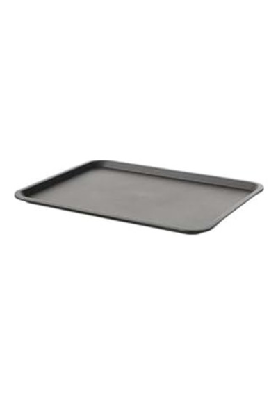 Servis Tepsisi 37x29 Cm Sunum Tepsisi Çay Kahve Taşıma Plastik Tepsi Gri Renk 5045777777785 15cm