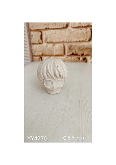 Yy4270 Dekoratif Kız Kafa Biblo Silikon Kalıp