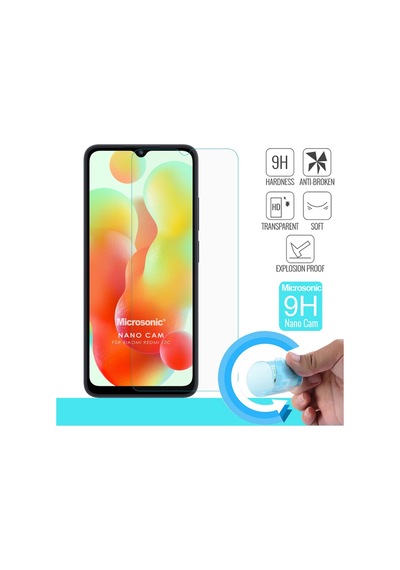 Microsonic Xiaomi Redmi 12c Nano Glass Cam Ekran Koruyucu