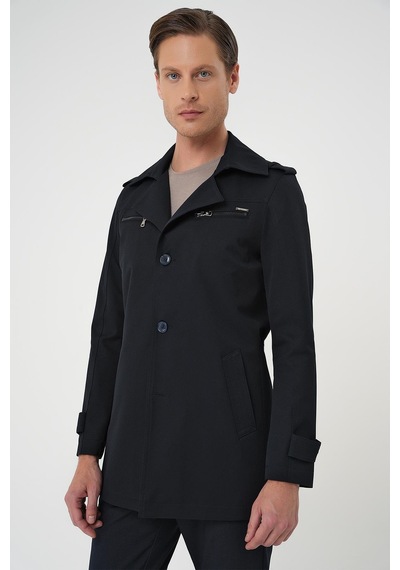 Efor Ka 086 Slim Fit Lacivert Spor Kaban Lacivert