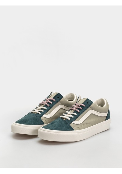 Vans Old Skool Uniseks Yeşil / Pembe Spor Ayakkabı - Vn000edy