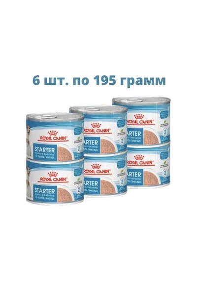Royal Canın Starter Mother&babydog Köpük, 6 Teneke Kutu 105678345