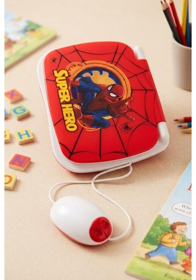 Super Hero 100 Fonksiyonlu 2'si 1 Arada Türkçe İngilizce Eğitici Bilgisayarım Ve Mouse