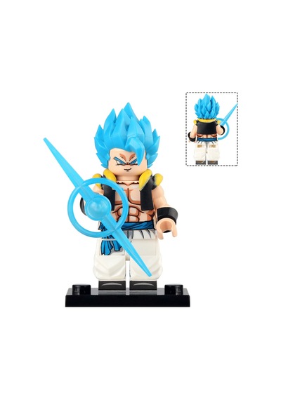 Dragon Anime Mini Figür Ssj Blue Gogeta D-06