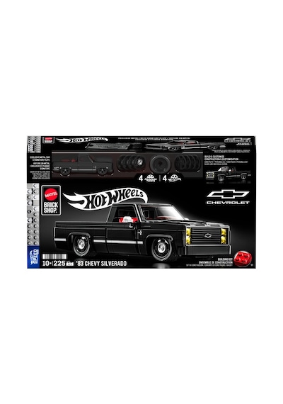 Mattel Brick Shop 83 Chevy Silverado Building Toy Kit