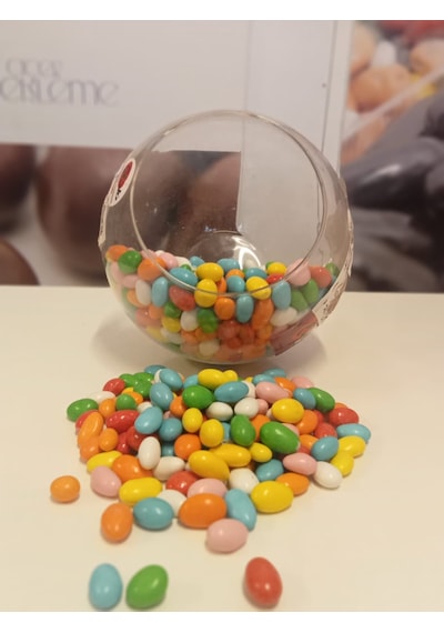 Renkli Çikolatalı Badem Draje 100 Gr