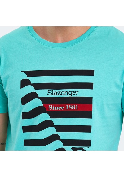 Slazenger KATELL IN Erkek Tişört Nane