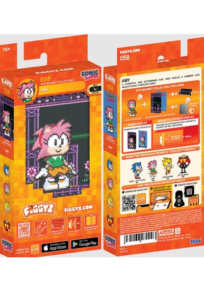 Figgyz Amy 58 - Sonic The Hedgehog Classic