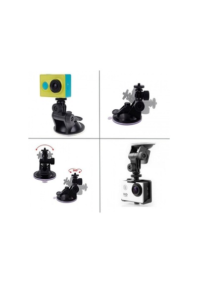 Araç İçi Vantuzlu Kamera Monopod Hareketli Kamera Tutucu