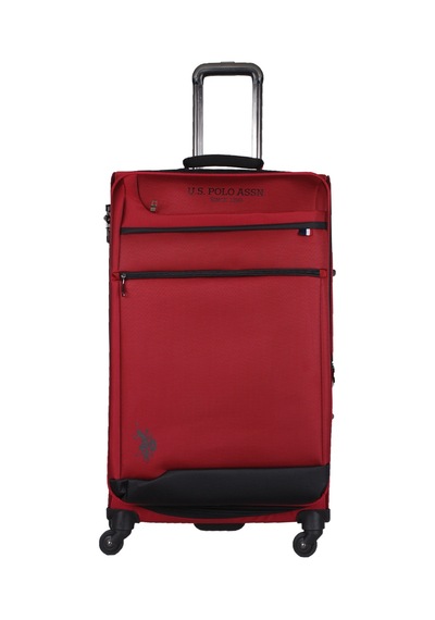 U.S. Polo Assn. Bordo Unisex Us Polo Assn . Körüklü Büyük Boy Valiz PLVLZ9102