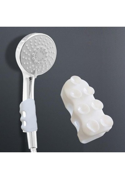 Buffer Banyo Duş Başlığı Tutucu Silikon Güçlü Vantuz Vakum Aparat