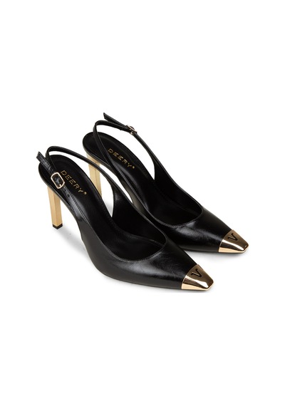 Deery Kadın Siyah Slingback Stiletto - Rd141zsyhm01 siyah