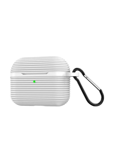 Newface Apple Airpods Pro 3 3.nesil Raven Silikon Kılıf - Beyaz