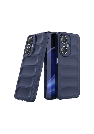 Vivo Y27 Uyumlu Kılıf Optimum Silikon - Lacivert