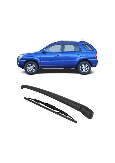 Hyundai Tucson 2005-2009 Uyumlu Arka Cam Silecek Kolu Ve Süpürgesi Takım 988112e000
