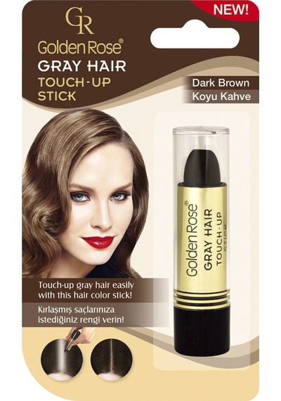Hair Stick No 02 Dark Brown Grey Hair Touch-up Çiçeksi  - Meyve
