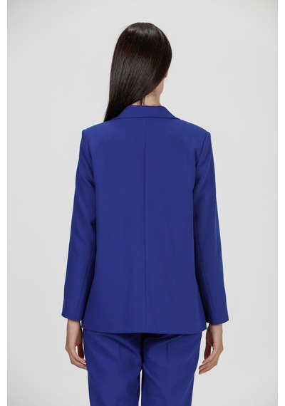 Etol Kadın Blazer Ceket Saks