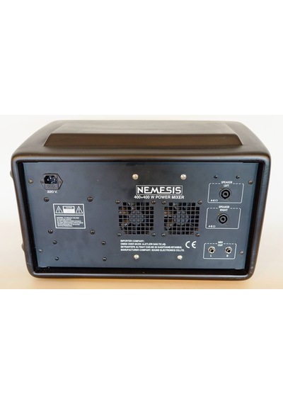 Nemesis 8 Kanal 2x400 Wat Küp Mixer-Efektli ve Usb Girişli