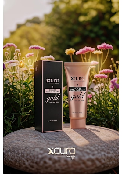 Xaura Global 24k Gold Foam Cleansing 100 Ml
