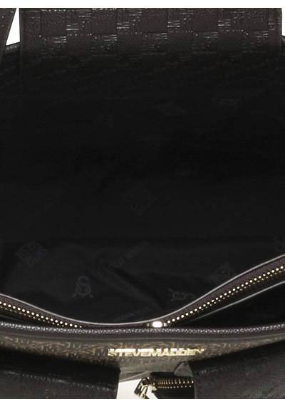 Steve Madden Bedfordl Kahve Kadın Fermuarlı Omuz Çantası