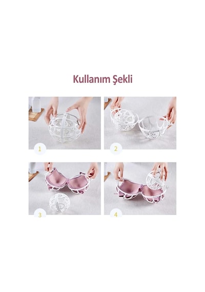 Çamaşır Makinesi Sütyen Yıkama Topu Tim315