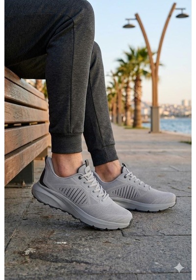 Lescon Meru 2 Flex Ürün Erkek Yürüyüş Spor Ayakkabı Gri
