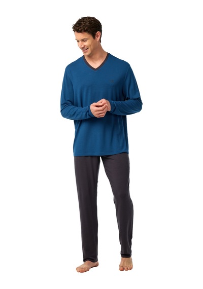 Blackspade Erkek Pijamatakımı 40975 - Mavi