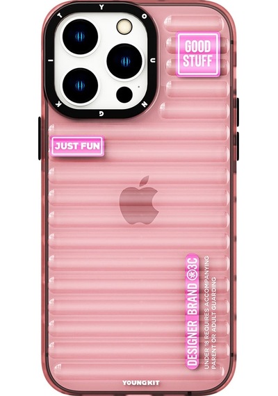 Apple Uyumlu iPhone 14 Pro Kılıf Şeffaf Renkli Tasarım Youngkit Fluorite Serisi