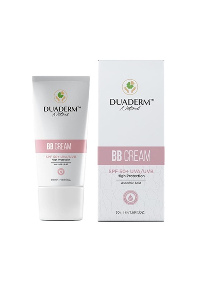 Duaderm Besleyici , Spf 50+ Uva/uvb Koruma, Nude Ton, 50 Ml Sku: Smg8690010513878 Açık Bej