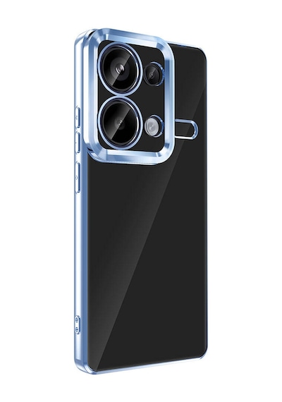Xiaomi Redmi Note 13 Pro 4g Kılıf Kamera Lens Korumalı Logo Gösteren İnce Hafif Pazarplus Rose Gold