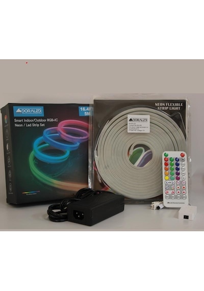6x12mm Rgb Pixel Neon Set Wifi+uzaktan Kumandalı Ws2811 Magic Neon