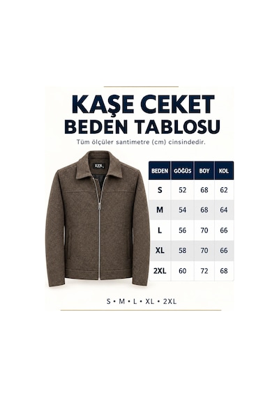 Classics Men Claassics Men Erkek Oversize Kısa Kaşe Kaban Ceket - 7794 Lacivert