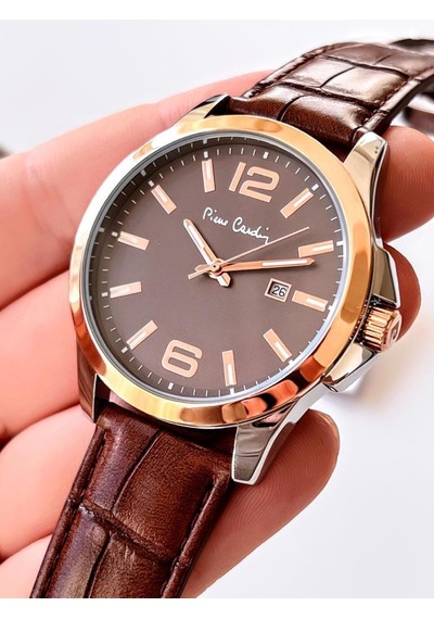 Pierre Cardin 800411F10K Deri Kordon Erkek Kol Saati