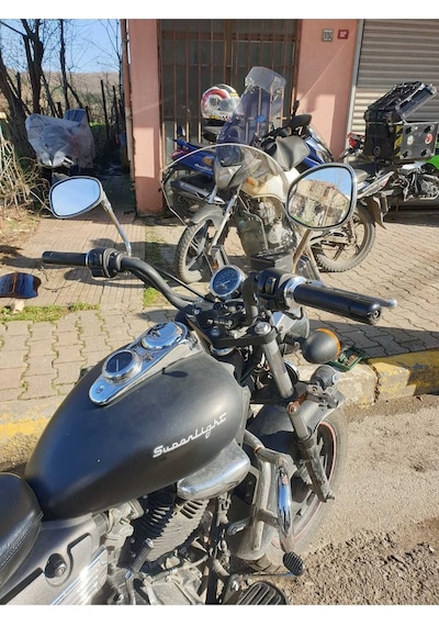 Motocam Küba Süperlight 125 Ön Cam 2008-2026 Model 53cm Şeffaf Renkli 4mm Aparatsız